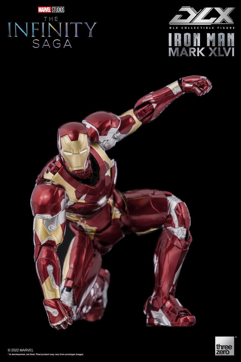 Captain America: Civil War.threezero The Infinity Saga DLX Iron Man Mark 46 (Re-run)