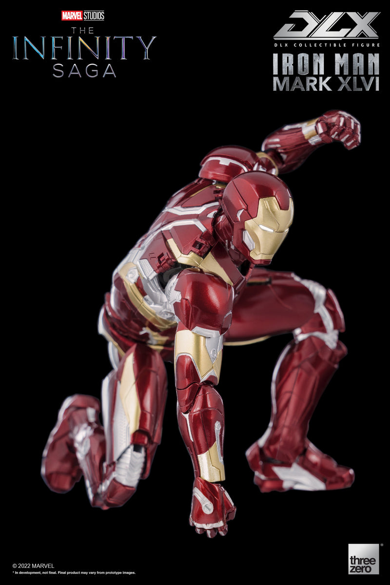 Captain America: Civil War.threezero The Infinity Saga DLX Iron Man Mark 46 (Re-run)