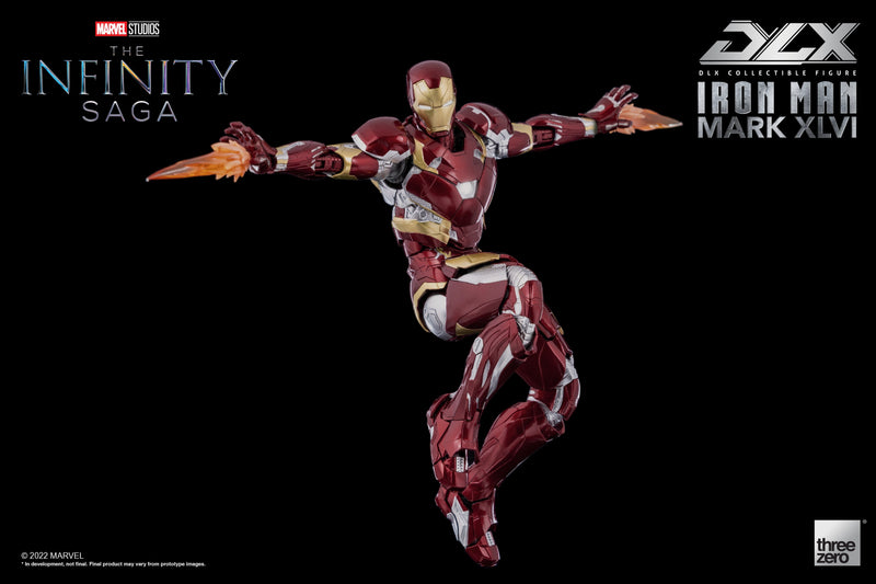 Captain America: Civil War.threezero The Infinity Saga DLX Iron Man Mark 46 (Re-run)