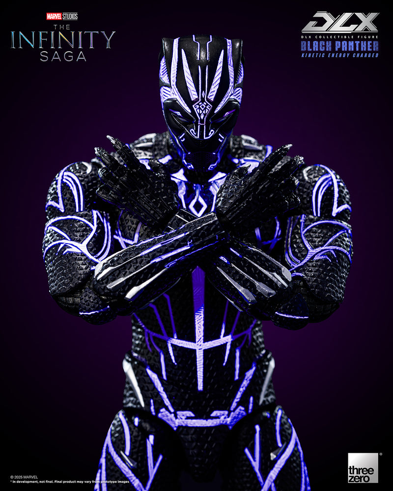 Marvel Studios: The Infinity Saga threezero DLX Black Panther (Kinetic Energy Charged)