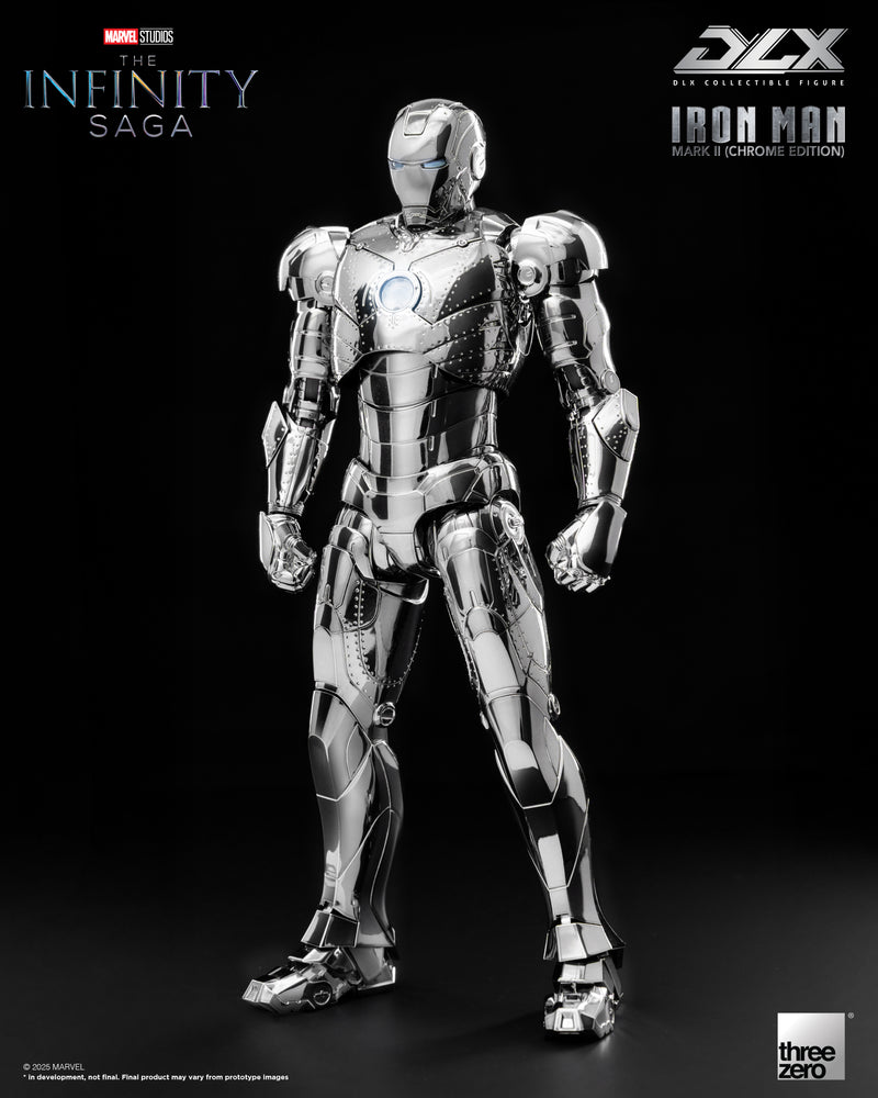 Marvel Studios: The Infinity Saga THREEZERO DLX Iron Man Mark 2 (Chrome Edition)