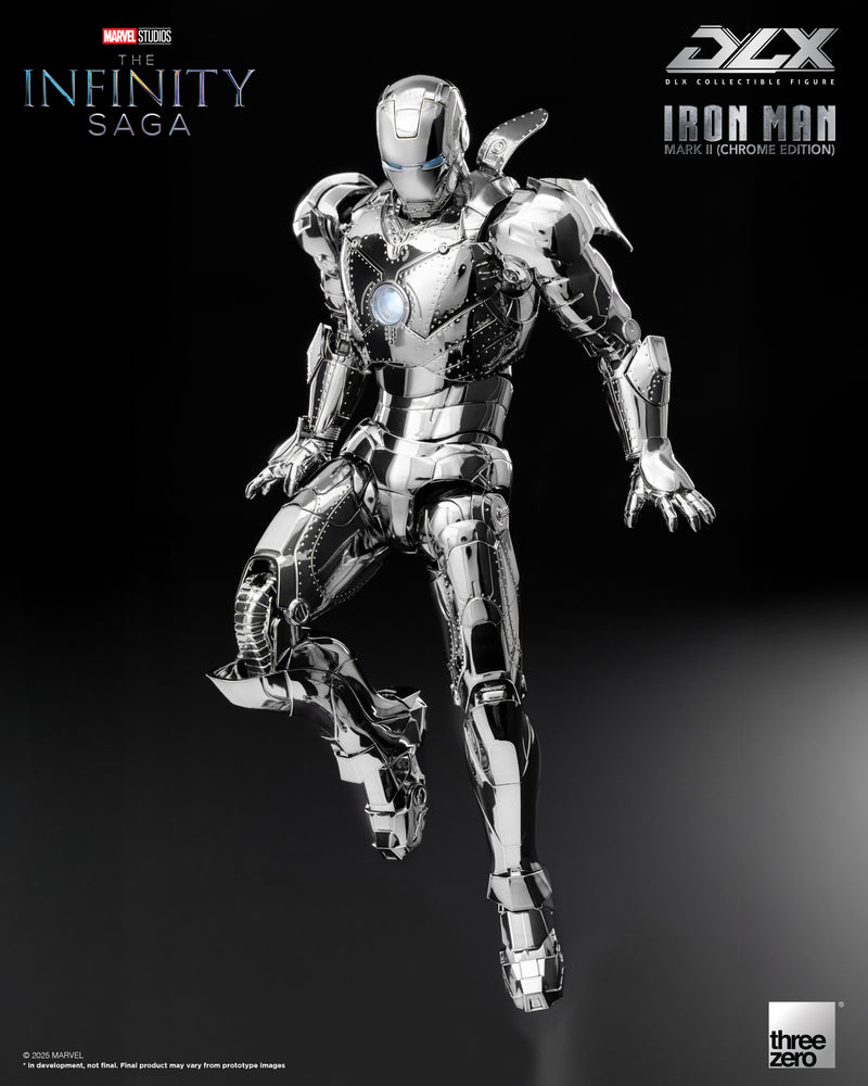 Marvel Studios: The Infinity Saga THREEZERO DLX Iron Man Mark 2 (Chrome Edition)