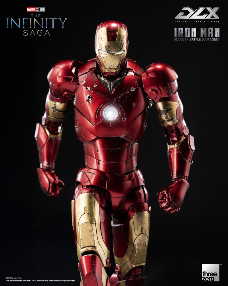 Marvel Studios: The Infinity Saga THREEZERO DLX Iron Man Mark 3 (Battle Damaged)