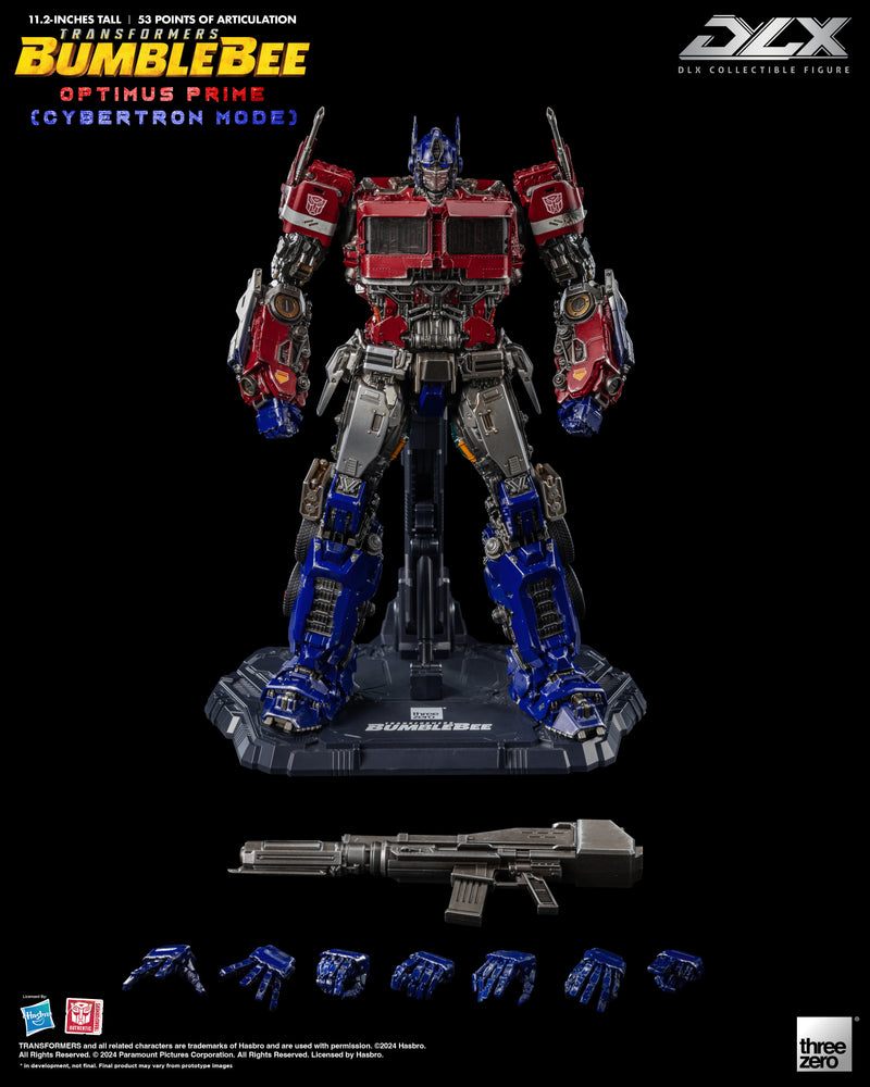 Transformers: Bumblebee threezero DLX Optimus Prime (Cybertron Mode)