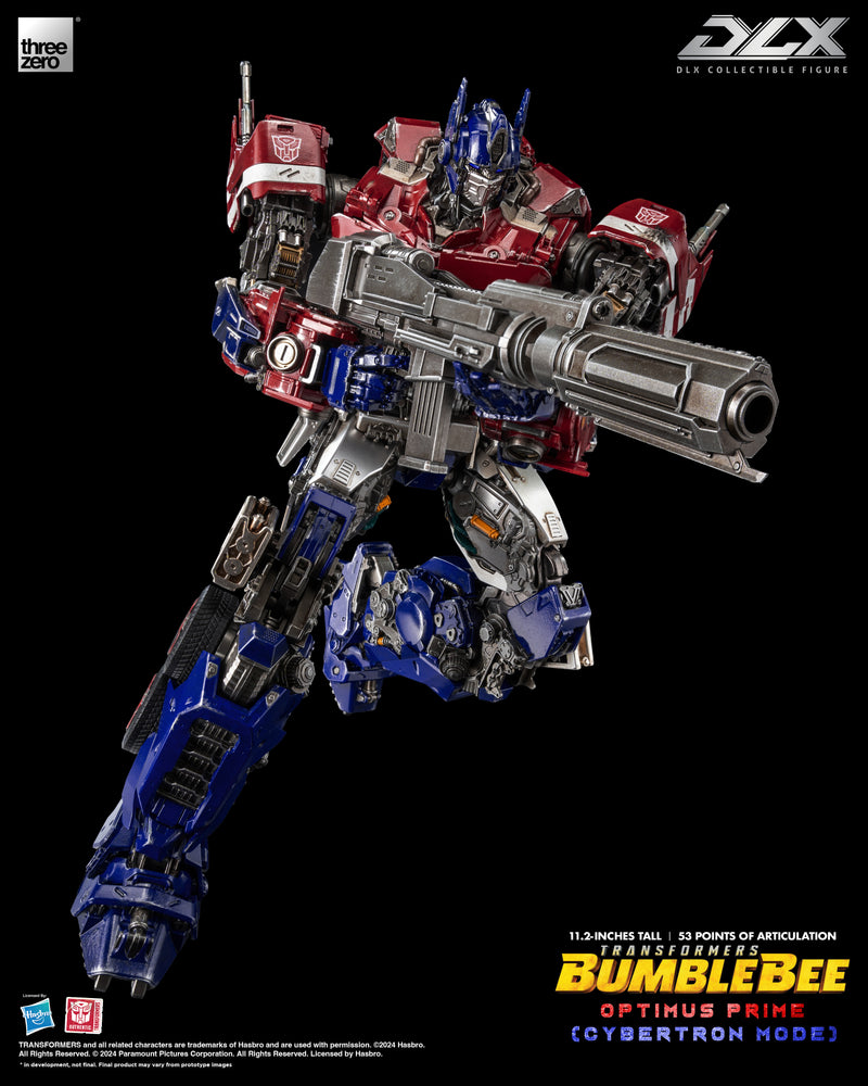 Transformers: Bumblebee threezero DLX Optimus Prime (Cybertron Mode)