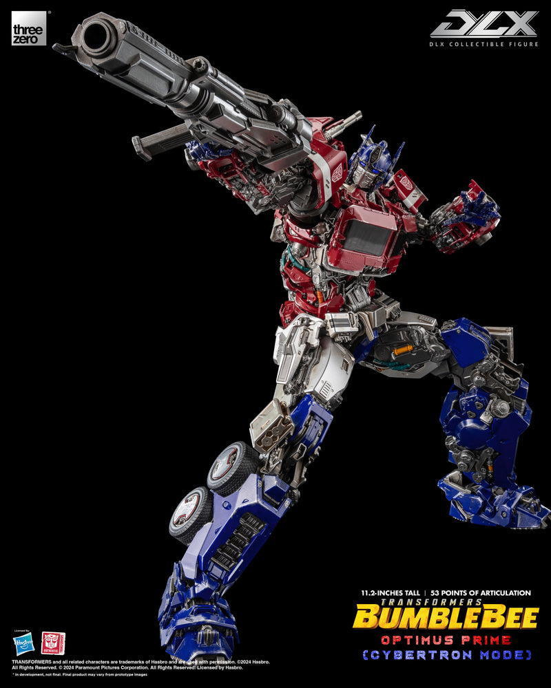 Transformers: Bumblebee threezero DLX Optimus Prime (Cybertron Mode)