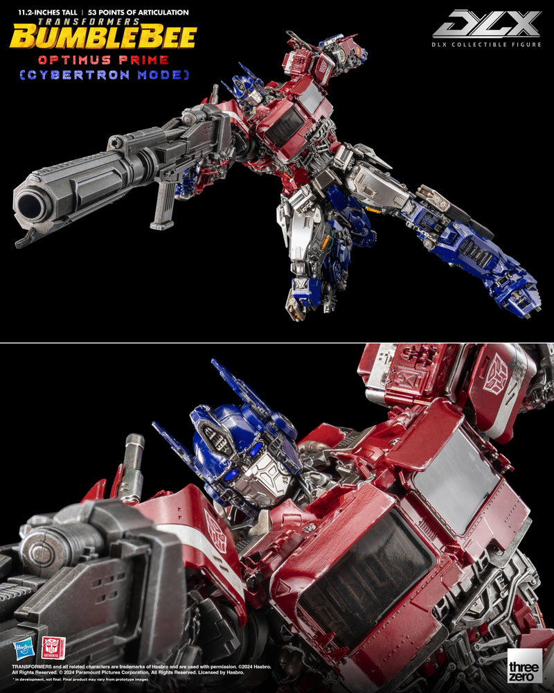 Transformers: Bumblebee threezero DLX Optimus Prime (Cybertron Mode)