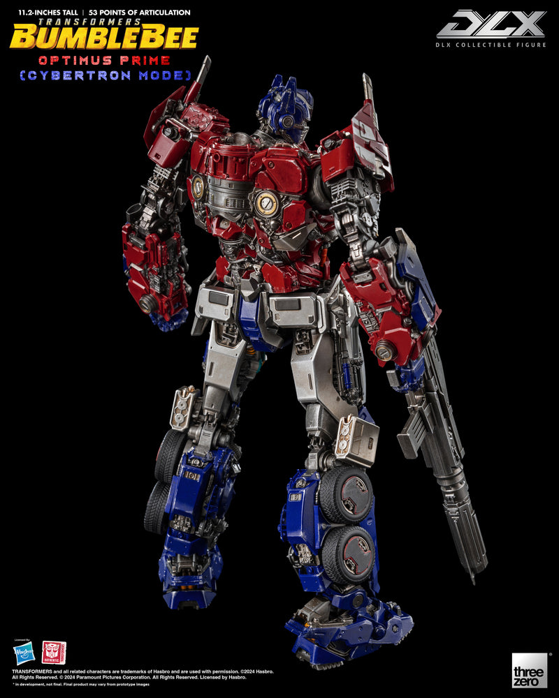 Transformers: Bumblebee threezero DLX Optimus Prime (Cybertron Mode)