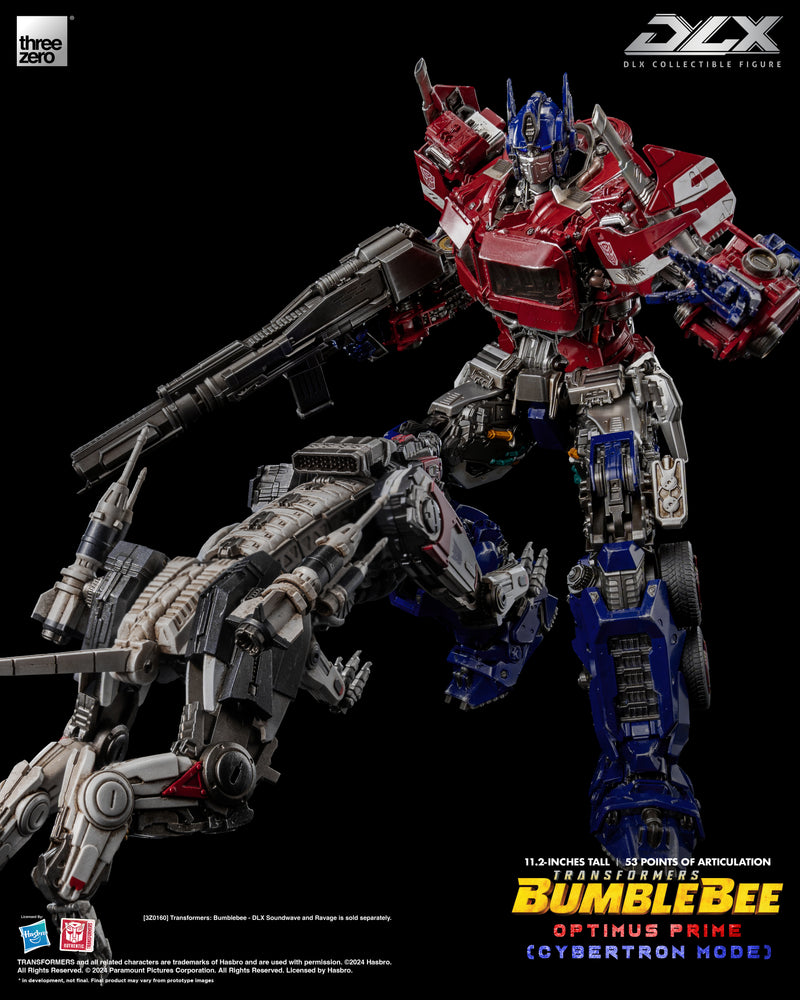 Transformers: Bumblebee threezero DLX Optimus Prime (Cybertron Mode)