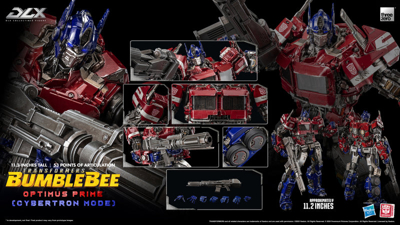 Transformers: Bumblebee threezero DLX Optimus Prime (Cybertron Mode)