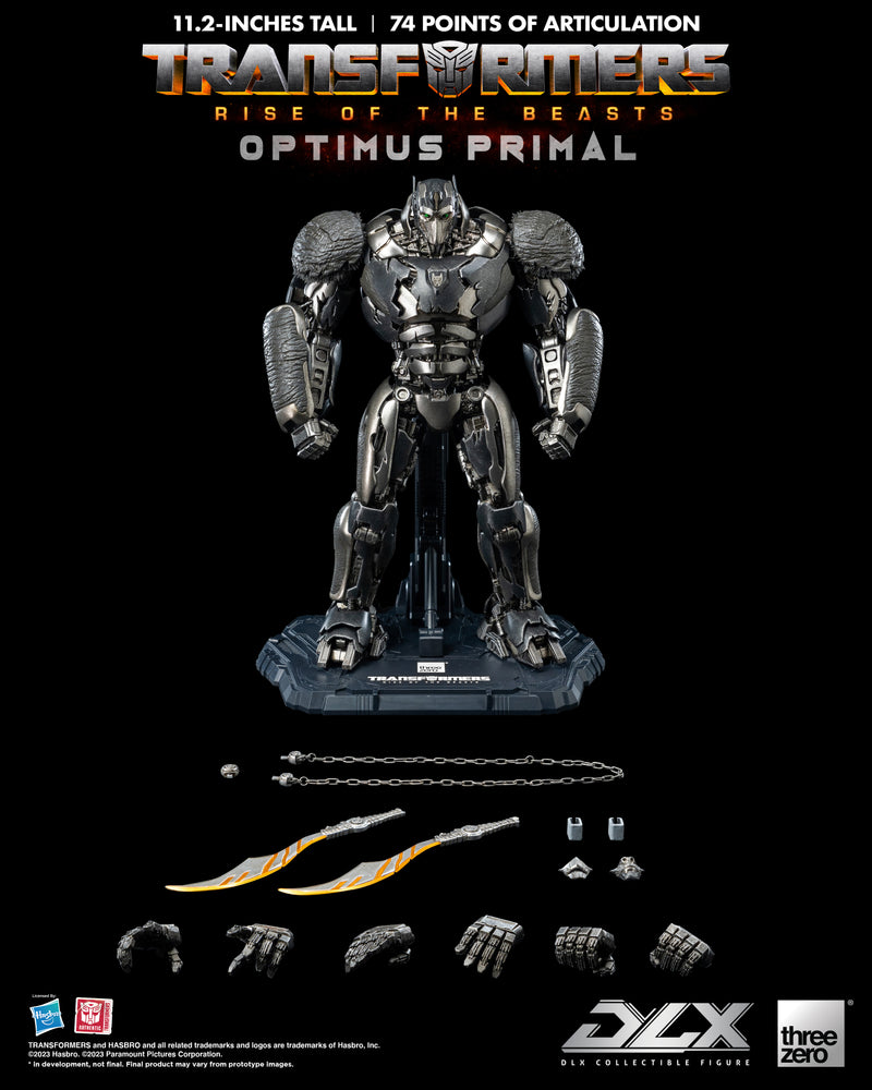 Transformers: Rise of the Beasts threezero 3A DLX Optimus Primal