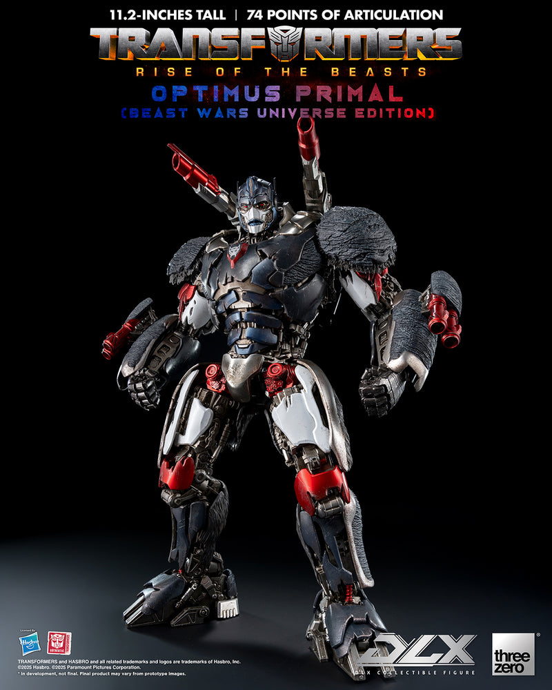 Transformers: Rise of the Beasts THREEZERO DLX Optimus Primal (Beast Wars Universe Edition)