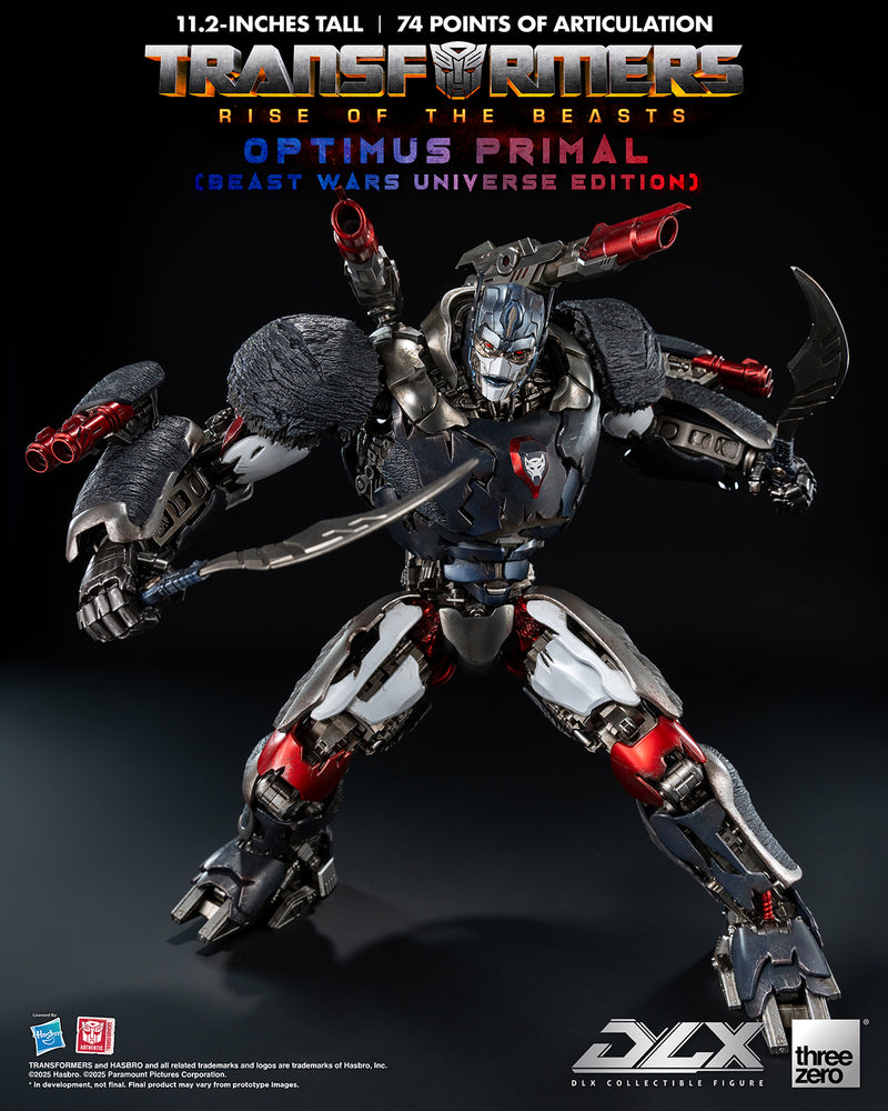 Transformers: Rise of the Beasts THREEZERO DLX Optimus Primal (Beast Wars Universe Edition)