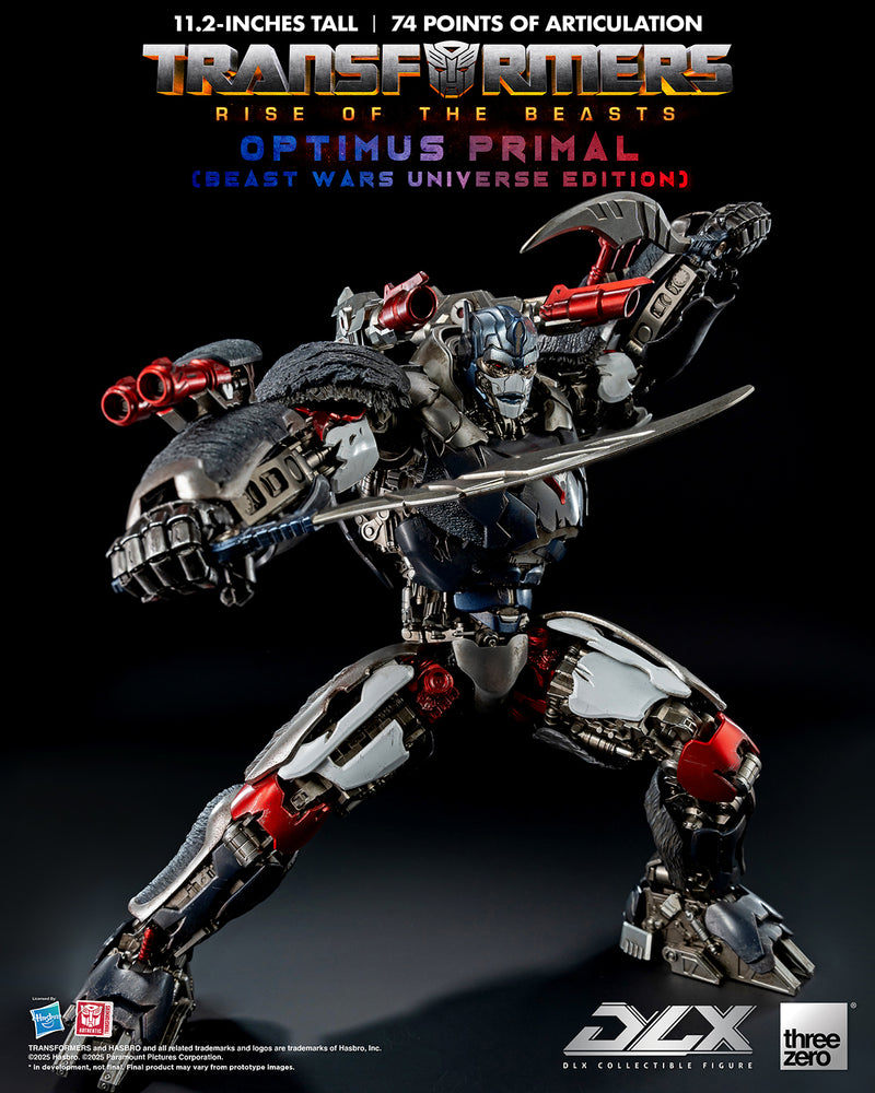 Transformers: Rise of the Beasts THREEZERO DLX Optimus Primal (Beast Wars Universe Edition)