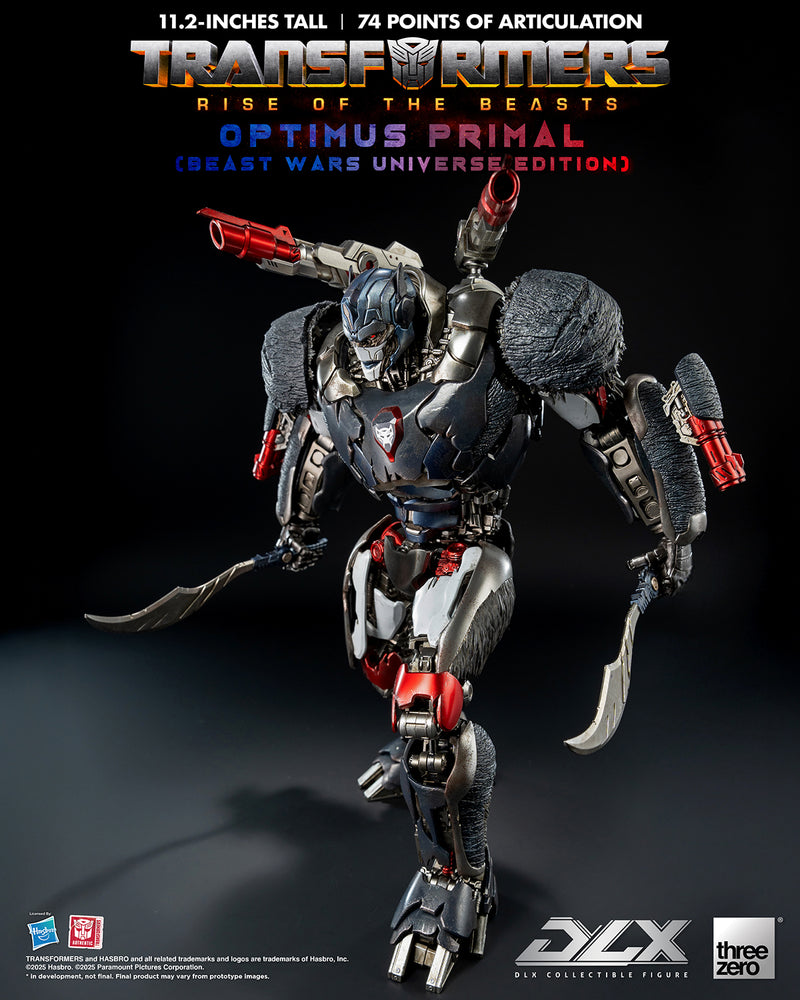Transformers: Rise of the Beasts THREEZERO DLX Optimus Primal (Beast Wars Universe Edition)