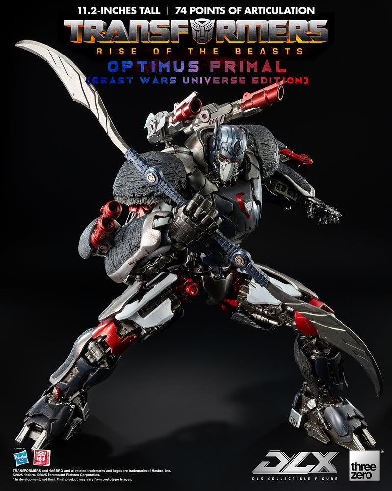 Transformers: Rise of the Beasts THREEZERO DLX Optimus Primal (Beast Wars Universe Edition)