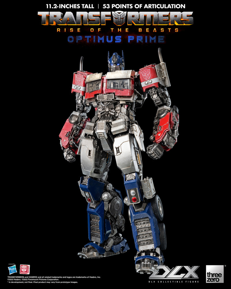 Transformers: Rise of the Beasts Threezero DLX Optimus Prime