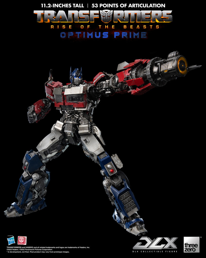 Transformers: Rise of the Beasts Threezero DLX Optimus Prime