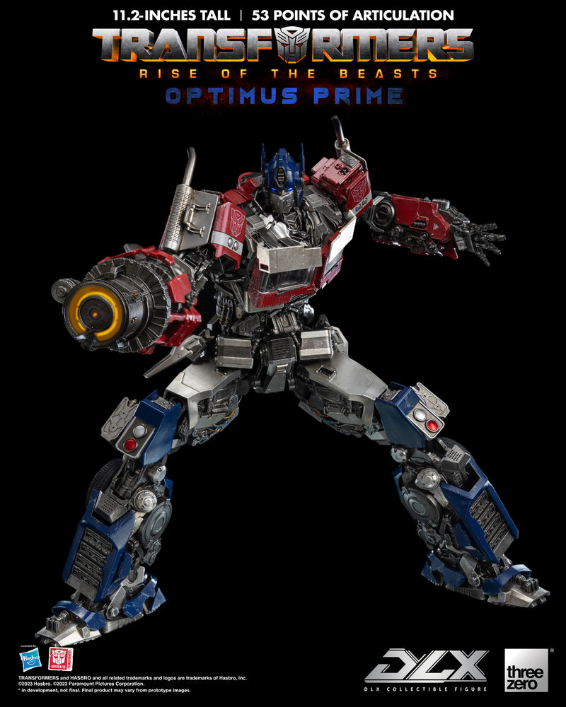 Transformers: Rise of the Beasts Threezero DLX Optimus Prime