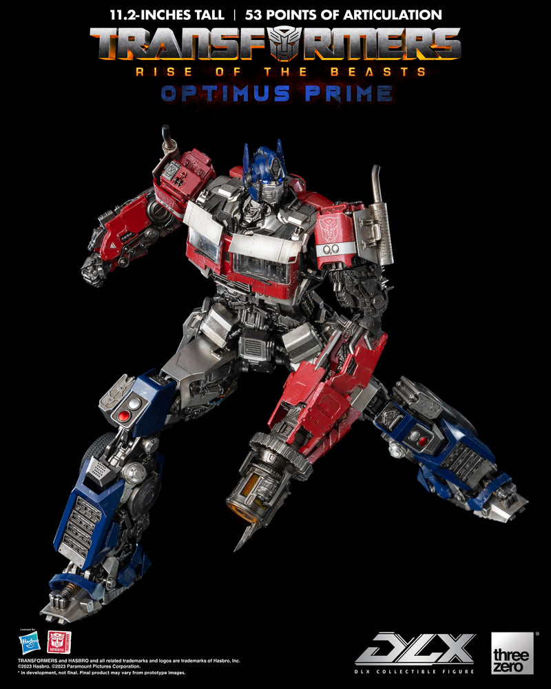 Transformers: Rise of the Beasts Threezero DLX Optimus Prime