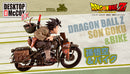 Dragon Ball Z MEGAHOUSE DESKTOP REAL McCOY EX Son Goku & Bike