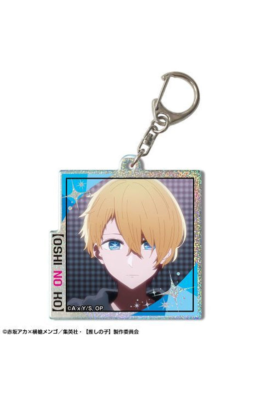 Oshi no Ko Licence Agent Hologram Acrylic Key Chain Design 07 Aqua A