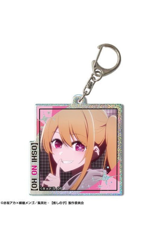 Oshi no Ko Licence Agent Hologram Acrylic Key Chain Design 09 Ruby A