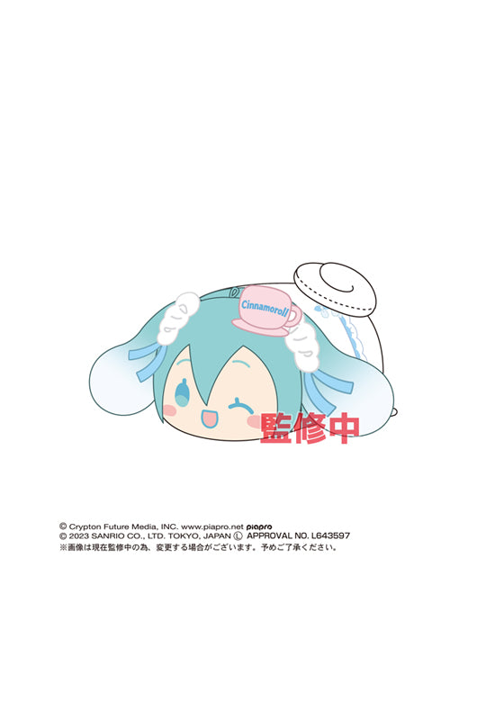 Hatsune Miku x Cinnamoroll Max Limited MC-06 Potekoro Mascot (M Size) E Hatsune Miku (Cinnamoroll Costume)