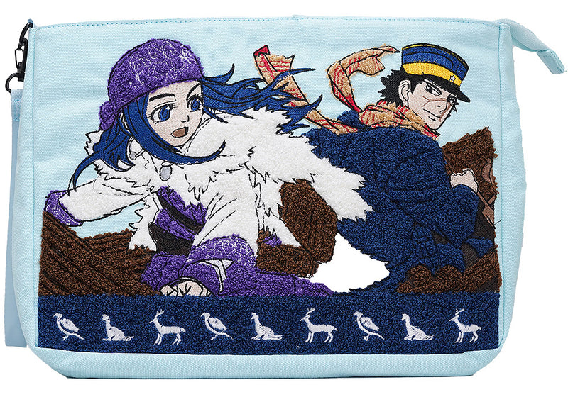 Golden Kamuy Good Smile Company Sagara Embroidery Handbag Sugimoto & Asirpa