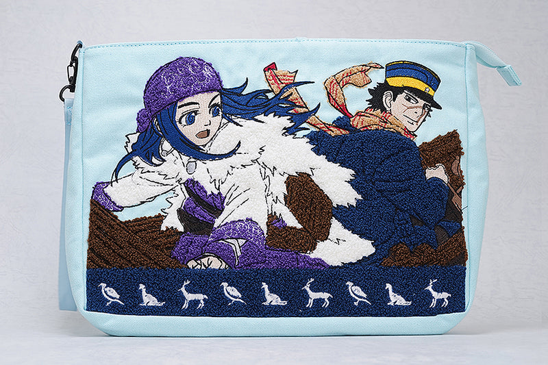 Golden Kamuy Good Smile Company Sagara Embroidery Handbag Sugimoto & Asirpa