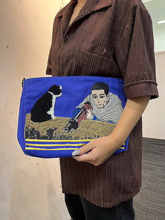 Golden Kamuy Good Smile Company Sagara Embroidery Handbag Sugimoto & Asirpa