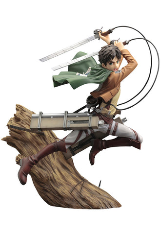 ATTACK ON TITAN Kotobukiya ARTFX J EREN YEAGER RENEWAL PACKAGE VER.(3rd Run)