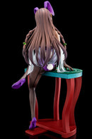 The Demon Sword Master of Excalibur Academy Elfine Phillet wearing flower’s purple bunny costume with Nip Slip Gimmick System