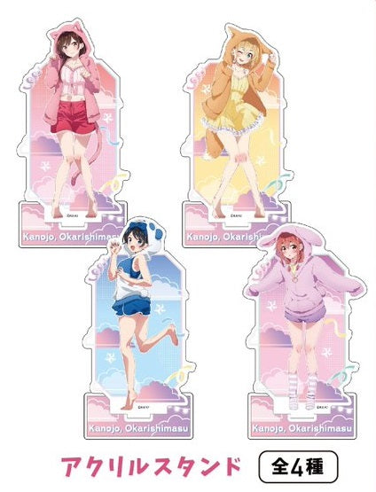 Rent-A-Girlfriend Crux Acrylic Stand Sarashina Ruka Kemomimi Hoodie