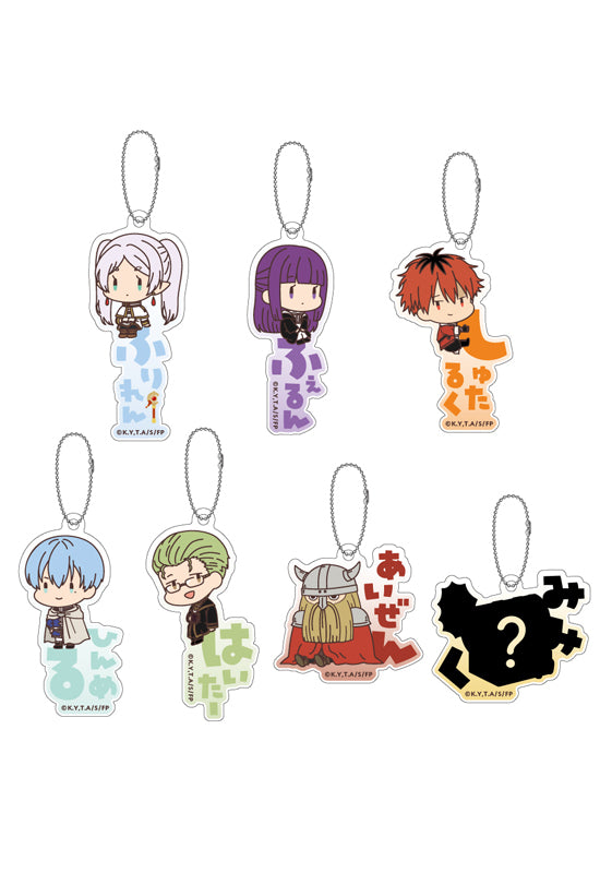 Frieren: Beyond Journey's End XEBEC Onamae Pitanko Acrylic Key Chain(1 Random)