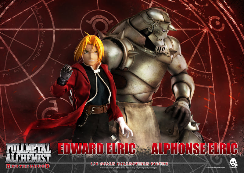 Fullmetal Alchemist: Brotherhood threezero Corporation FigZero 1/6 Edward Elric + Alphonse Elric Twin-Pack