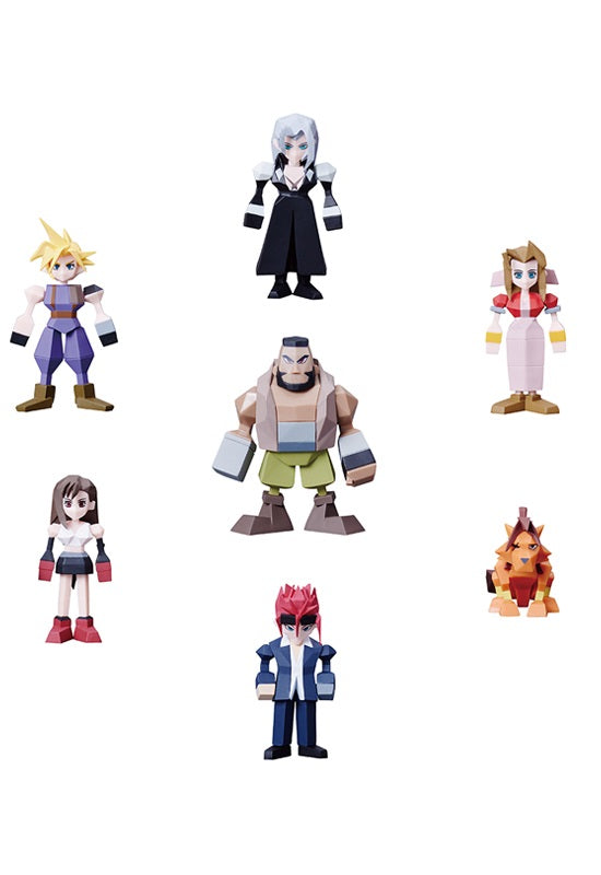 FINAL FANTASY VII Square Enix Polygon Figure Vol. 1 (display / set)