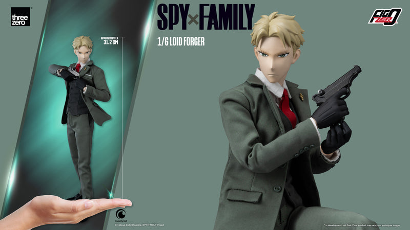 SPY × FAMILY threezero 3A FigZero 1/6 Loid Forger