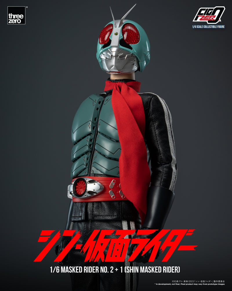 SHIN MASKED RIDER threezero Corporation FigZero 1/6 Masked Rider No.2+1 (SHIN MASKED RIDER)