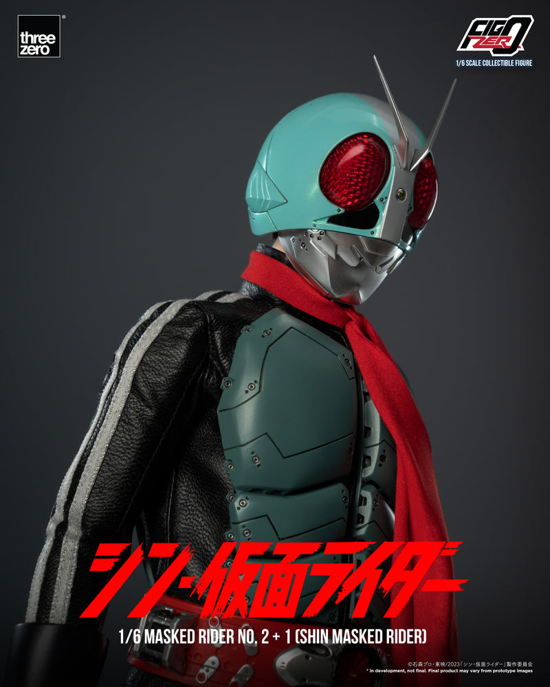 SHIN MASKED RIDER threezero Corporation FigZero 1/6 Masked Rider No.2+1 (SHIN MASKED RIDER)