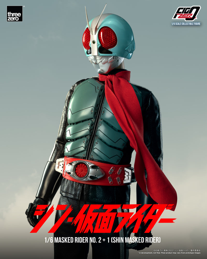 SHIN MASKED RIDER threezero Corporation FigZero 1/6 Masked Rider No.2+1 (SHIN MASKED RIDER)