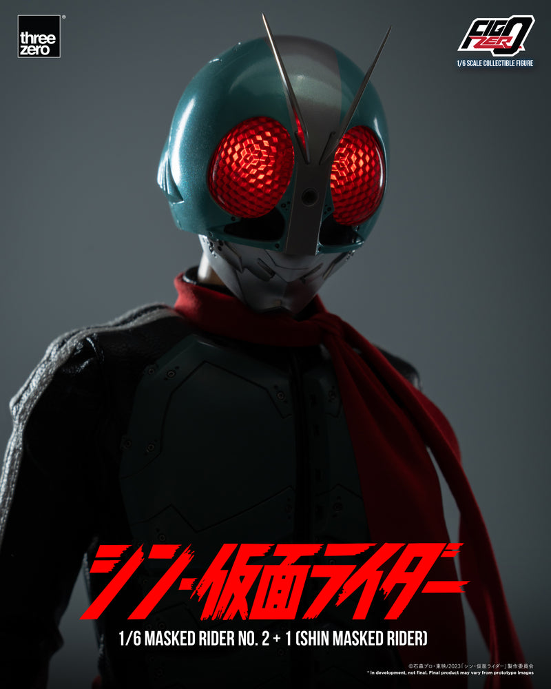 SHIN MASKED RIDER threezero Corporation FigZero 1/6 Masked Rider No.2+1 (SHIN MASKED RIDER)