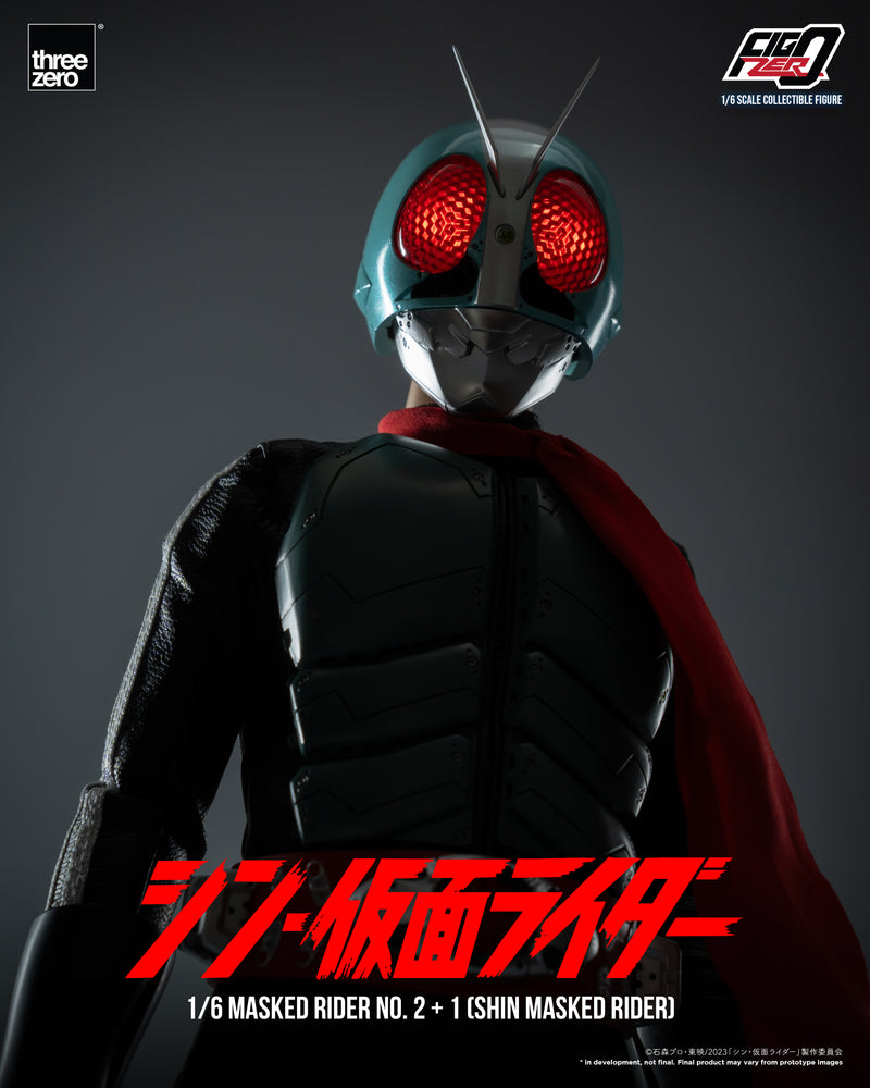 SHIN MASKED RIDER threezero Corporation FigZero 1/6 Masked Rider No.2+1 (SHIN MASKED RIDER)