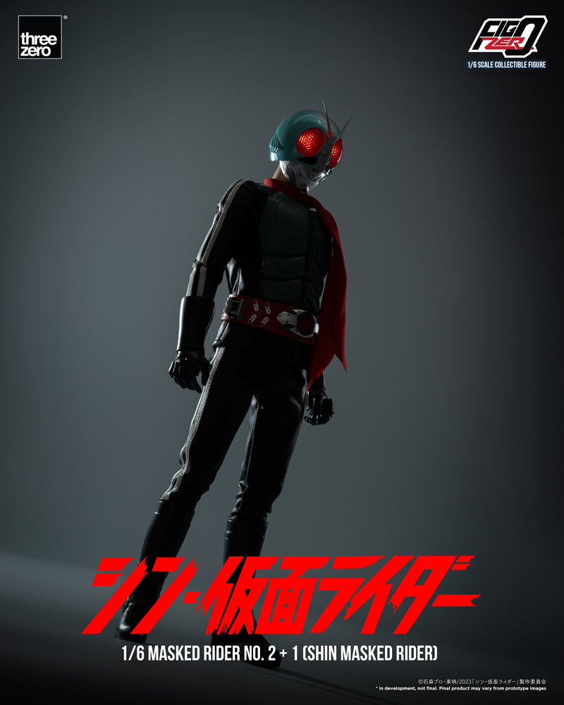 SHIN MASKED RIDER threezero Corporation FigZero 1/6 Masked Rider No.2+1 (SHIN MASKED RIDER)