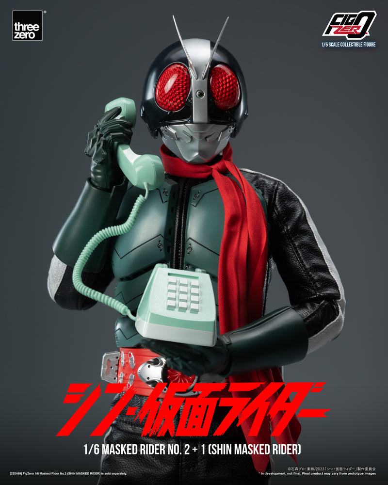 SHIN MASKED RIDER threezero Corporation FigZero 1/6 Masked Rider No.2+1 (SHIN MASKED RIDER)