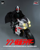 SHIN MASKED RIDER threezero 3A FigZero 1/6 Transformed Cyclone for Masked Rider No.2 (SHIN MASKED RIDER)