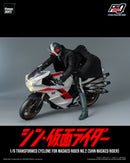 SHIN MASKED RIDER threezero 3A FigZero 1/6 Transformed Cyclone for Masked Rider No.2 (SHIN MASKED RIDER)