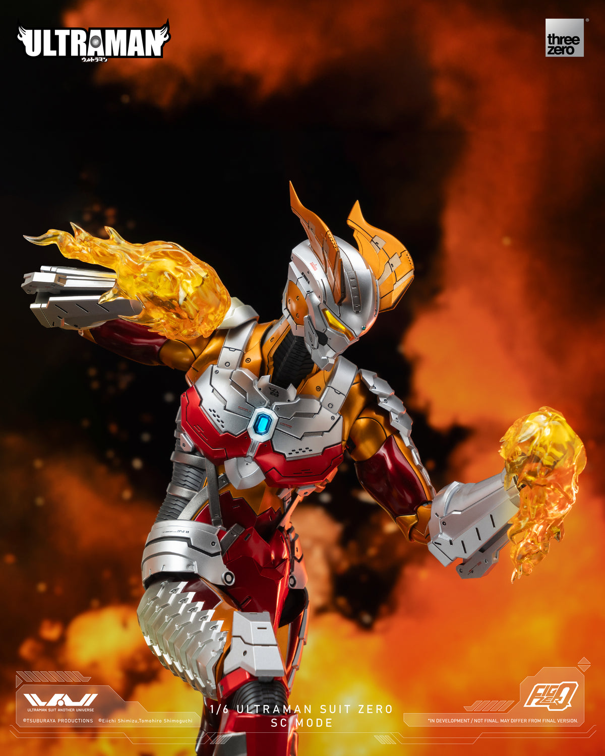 threezero ULTRAMAN SUIT ZERO 1/6 スリーゼロ ULTRAMAN threezero Corporation FigZero 1/6 ULTRAMAN SUIT ZERO SC Mode