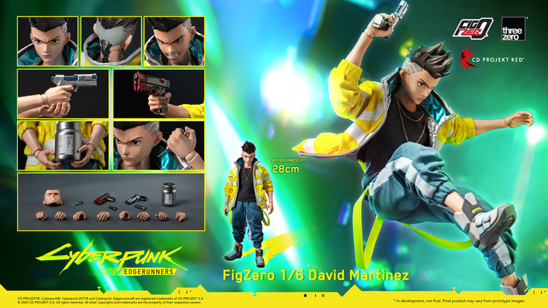 Cyberpunk: Edgerunners Threezero FigZero 1/6 David Martinez