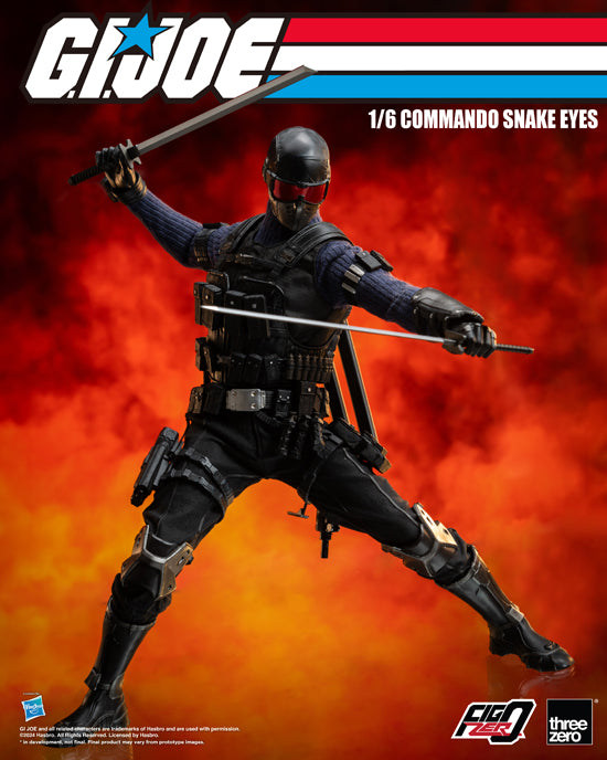 G.I. Joe threezero FigZero 1/6 Commando Snake Eyes